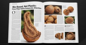 Bio-Based, Not Plastic Coco Fiber Gains Corporate Attention