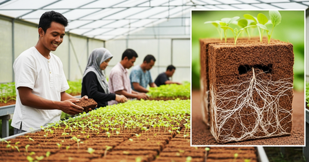Coco Peat Bricks: A Game-Changer for Sustainable Agriculture Worldwide