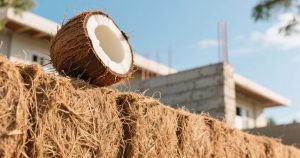 Coconut Fiber Enters the Construction World And It’s Here to Stay