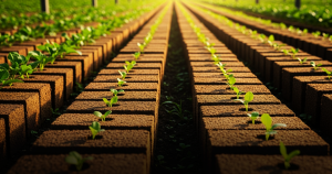 Cocopeat Blocks in Sustainable Agriculture