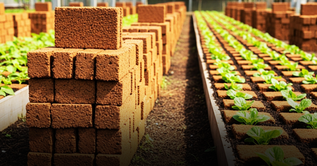 Cocopeat Bricks Are Supporting Sustainable Horticulture