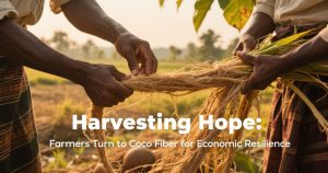 Harvesting Hope Farmers Turn to Coco Fiber for Economic Resilience