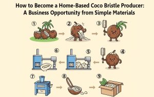 How to Become a Home-Based Coco Bristle Producer
