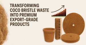 Transforming Coco Bristle Waste into Premium Export-Grade Products