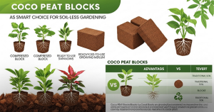 What Makes Coco Peat Blocks a Smart Choice for Soil-Less Gardening